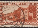 Germany 1927 Saar 20 ¢ Naranja Scott 122